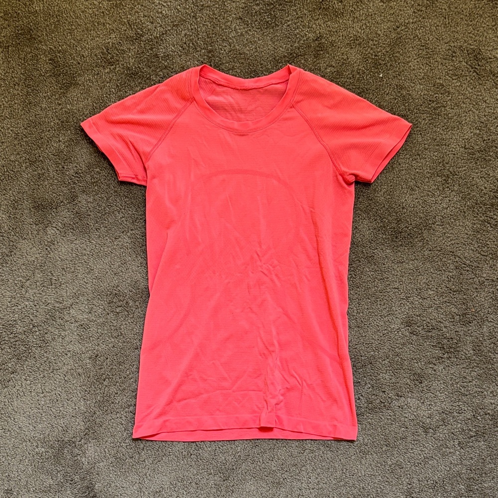 Lululemon Orange/coral Swiftly Tech